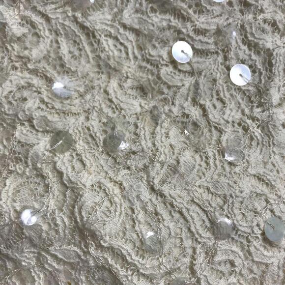 Loft Women’s Blouse Size M Beige Short Sleeve - Picture 9 of 9